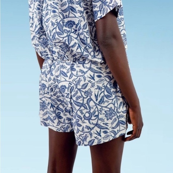 The Liberty & Justice Ainatu Shorts Women's Drawstring Waist Cover Up Shorts new - Picture 3 of 7